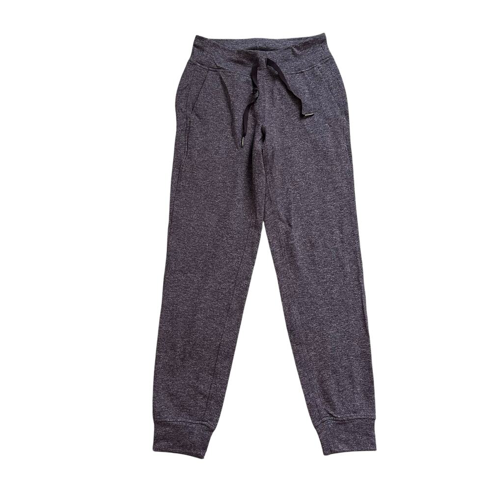 Lululemon heather purple jogger sweatpants size 4